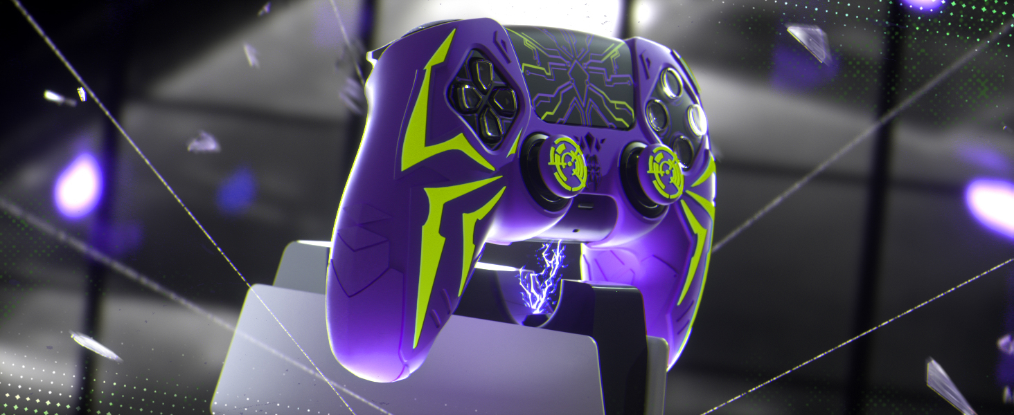 PlayVital Cyber Spider Design Edition Silicone Cover