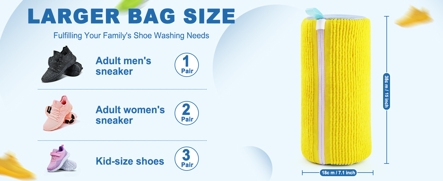 shoe washing machine bag