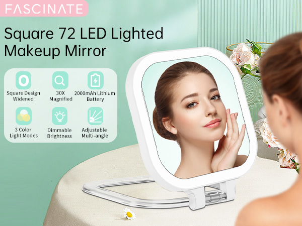 travel mirror compact