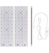 BambooSegD 2PCS Lithophane LED Backlight Board Kit KC009 KC010 for Bambu Lab H2C/X1/P2S/A1 LED Li...