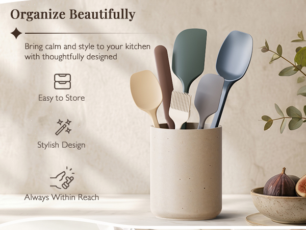 6-Piece Silicone Spatula Set