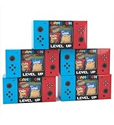 Sahjzk 12PCS Video Game Party Favor Boxes with Clear Window | Gamer Goodie Boxes for Kids Birthda...