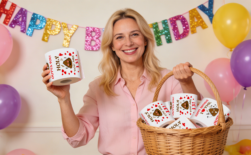 birthday Toilet Paper