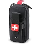 Tactical MOLLE Medical Pouch, Rip-Away EMT First Aid Pouch IFAK Trauma Kit Everyday Carry Surviva...