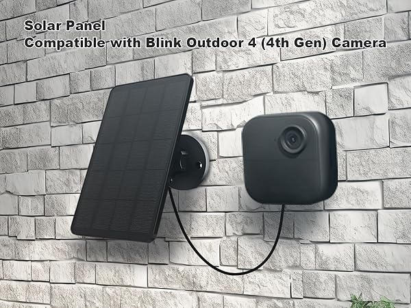 solar panel for blink camera outdoor