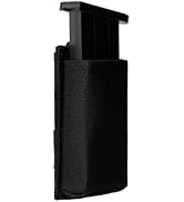 TACNEX Single/Double Pistol Magazine Pouch w/Belt/MOLLE Snap Strap 9mm Mag Holster w/Quick Releas...