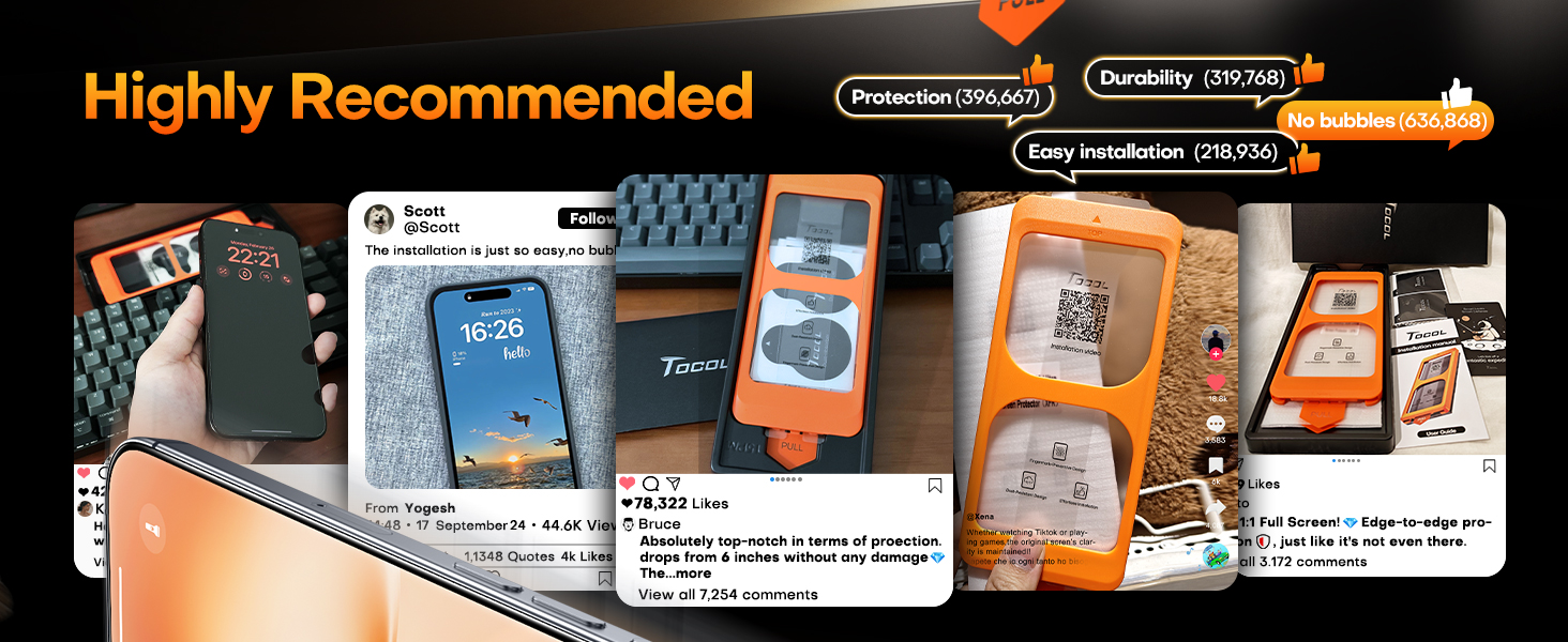 for iPhone 18 pro max screen protector