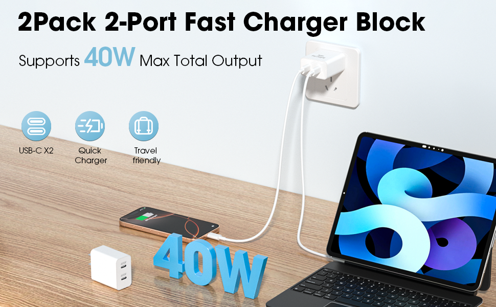 for iphone 17 charger block