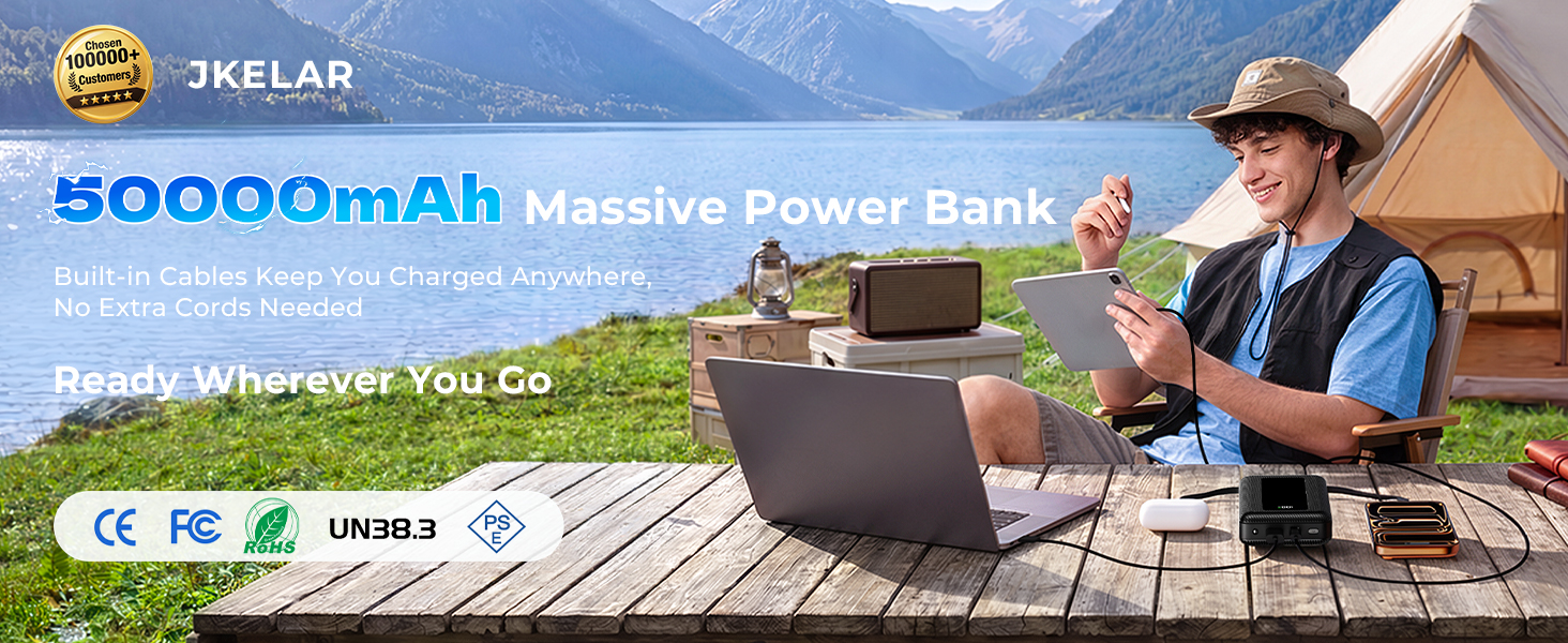 50000mAh Massive Power Bank