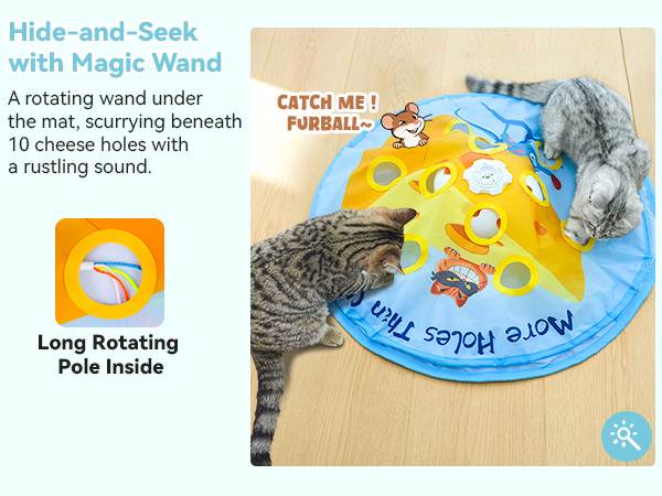 Hide and Seek Cat Toy