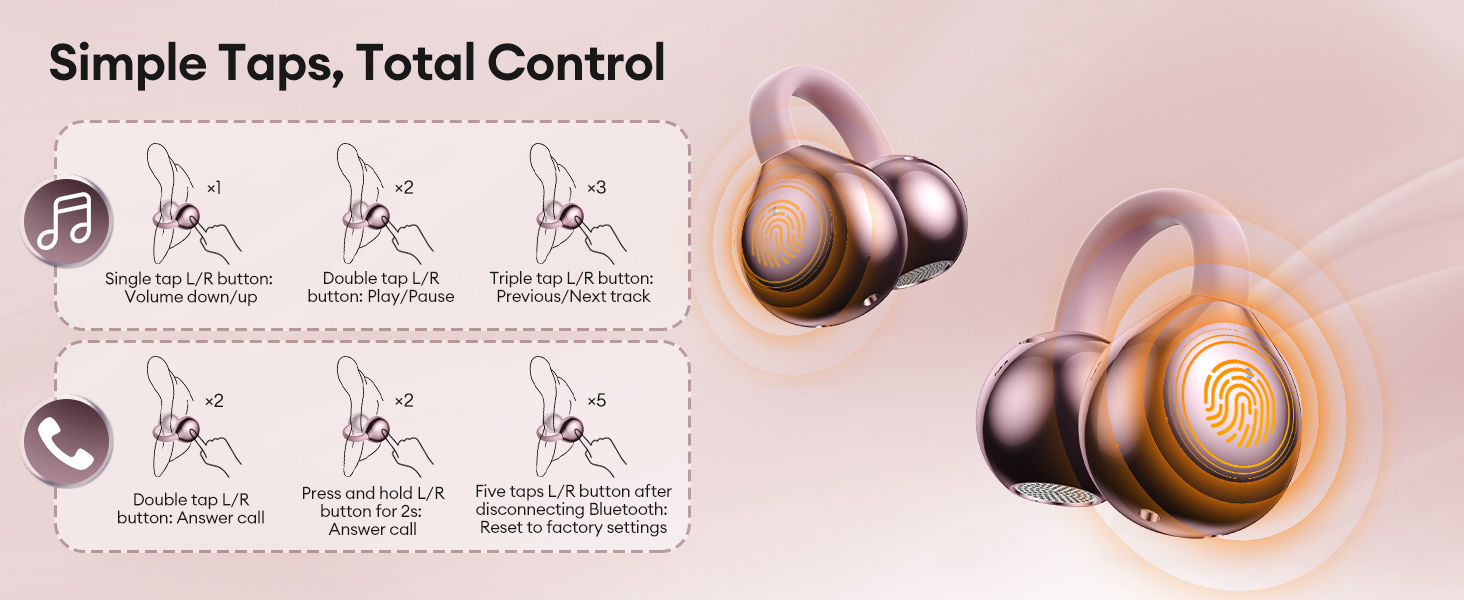 huawei freeclip king lucky clip on earbuds audifonos inalambricos