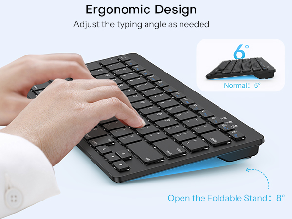 Portable Keyboard for iPhone iPad