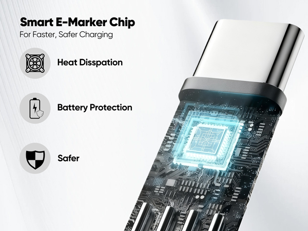 heavy duty type c charger fast charging cable