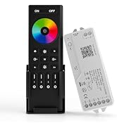 BTF-LIGHTING 2.4G WiFi DR04W SPI RGBW Controller RC03RF RF Remote Tuya APP/Smart Life/Google Home...