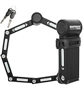 Kryptonite Keeper Mini Folding Bike Lock, Compact Lightweight High Security Anti-Theft Foldable B...