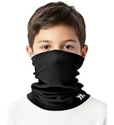 YANIKY Kids Neck Gaiter, Soft Winter Ski Mask Kids scarf, Cozy Face Cover for Boy Girl Outdoor Play