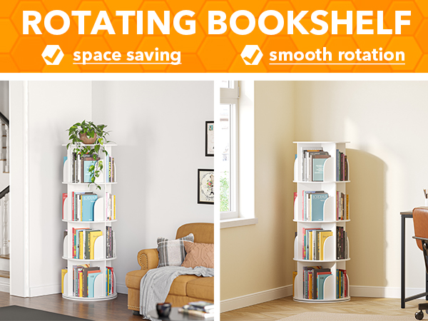 600x450, rotating bookshelf