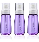 Cosywell Fine Mist Spray Bottle 3.4oz/ 100ml Empty Cosmetic Refillable Travel Containers Plastic ...