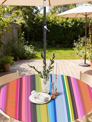 Outdoor Tablecloth Round