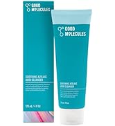 Good Molecules Soothing Azelaic Acid Cleanser – Gentle Creamy Non-Foaming Face Wash for Oily, Sen...