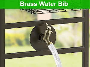 hose stand with water bib