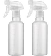 TTTred Leakproof Spray Bottles (2 Pack 10 oz), Adjustable Fine Mist & Jet Stream Nozzle, Premium ...
