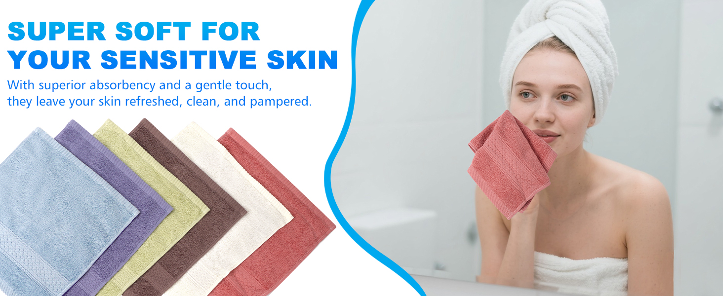 100% Cotton Wash Cloth