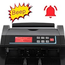 Colorchangeable LCD Display money counter,bill counting machine, maquina de contar dinero billetes