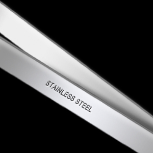 Fish Bone Tweezers Set, Two 4.6" Stainless Steel fish Tweezer and Two 5.5" Tongs