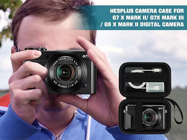 Canon PowerShot G7 X Mark III travel case