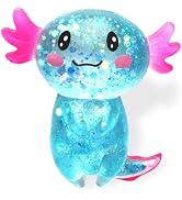 Axolotl Squishy Stress Relief Toy Glitter Fidget Toys Cute Malt Sugar Axolotl Toy Fidget Toys Adu...