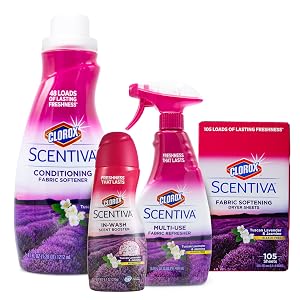 Scentiva, Clorox, Lavender, Dryer Sheets, Laundry