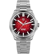 watchdives Automatic Watch for Men, WD0005 Sport Watch NH35 Mechanical Dress Wristwatches 39mm Do...