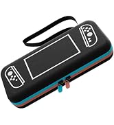 Ekoomar Carrying Case for Nintendo Switch 2 - Official Travel Pouch 2025 with 10 Game Slots - Min...