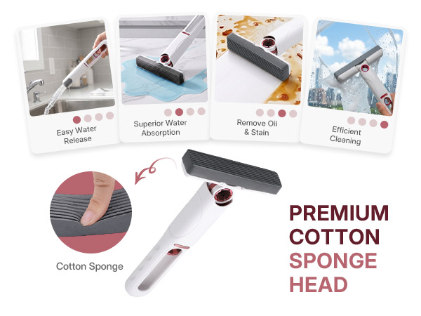 Premium Cotton Sponge Head