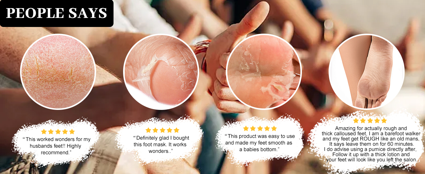 foot peeling mask