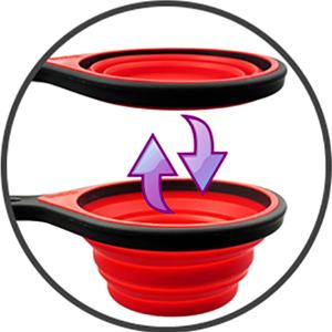 kaptron collapsible measuring cups