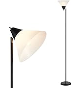HonoDing Floor Lamp Standing Lamp Adjustable Head Arcylic Shade Floor Lamps for Living Room/Offic...