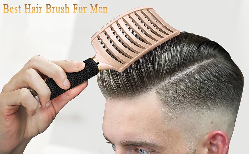 best hair brush for men