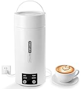 YOIDOO Travel Electric Kettle 800mL Portable Kettle with Automatic Shut Off & 9 Temperature Contr...