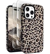 J.west Compatible with iPhone 16 Pro Max Case6.9 inch with 2 Pack Tempered Glass Screen Protector...