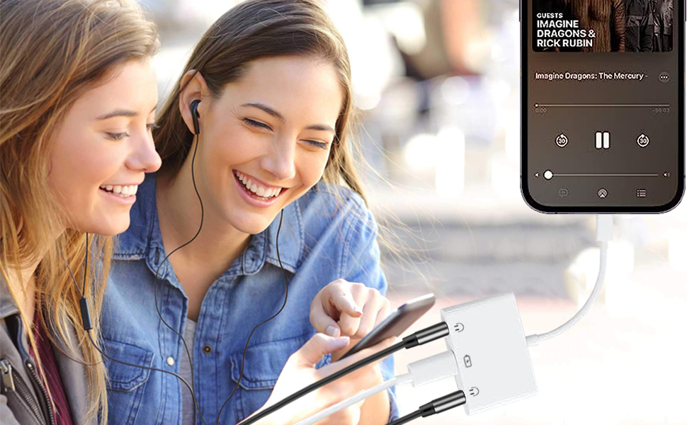 Simplify Audio & Video Sharing - Support Two 3.5mm Headphones Working Simutatneously