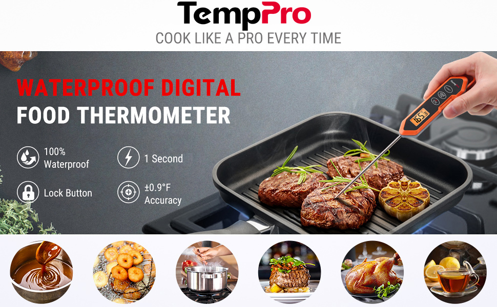 waterproof food thermometer