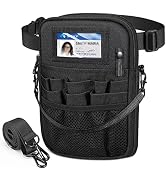 Nurse Fanny Pack with Tape Holder, SITHON Multi Compartment Medical Gear Pocket Belt Bag Nursing ...