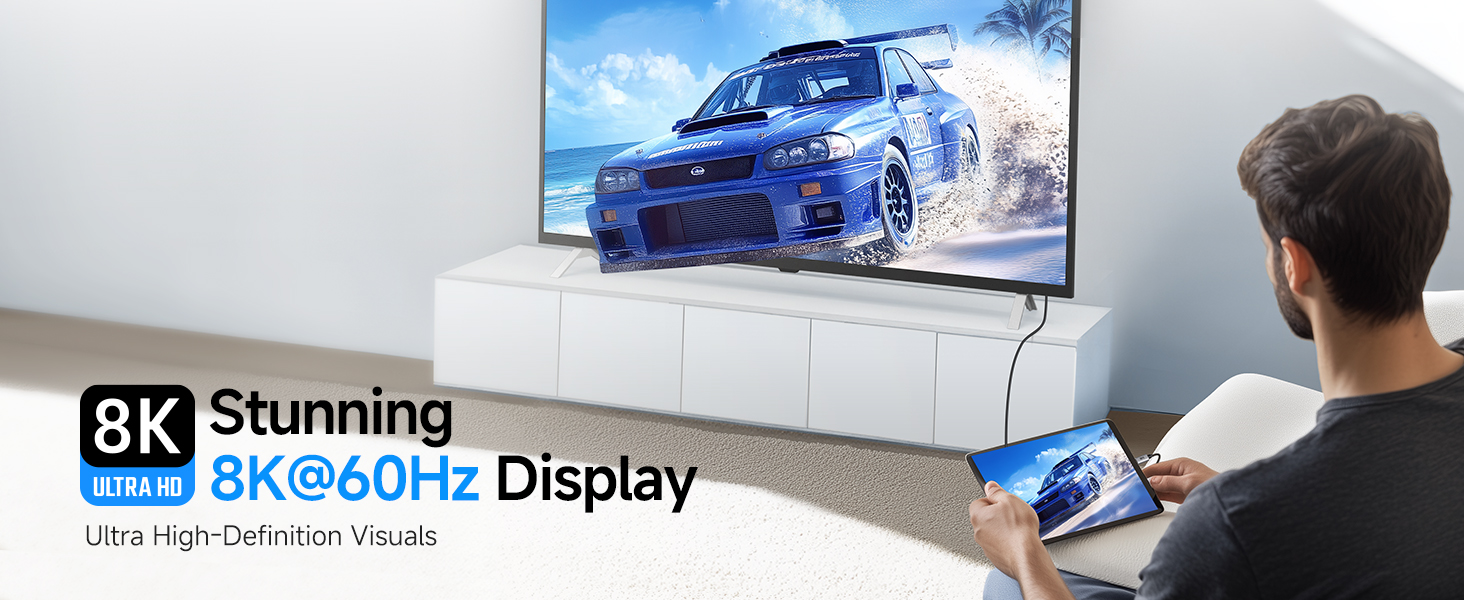 USB C to HDMI 2.1 Adapter