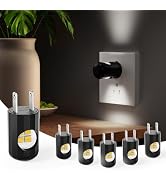 TSEXES Plug-in LED Night Lights,Automatic Night Lights Plug into Wall,Dusk to Dawn Sensor 4000K,B...