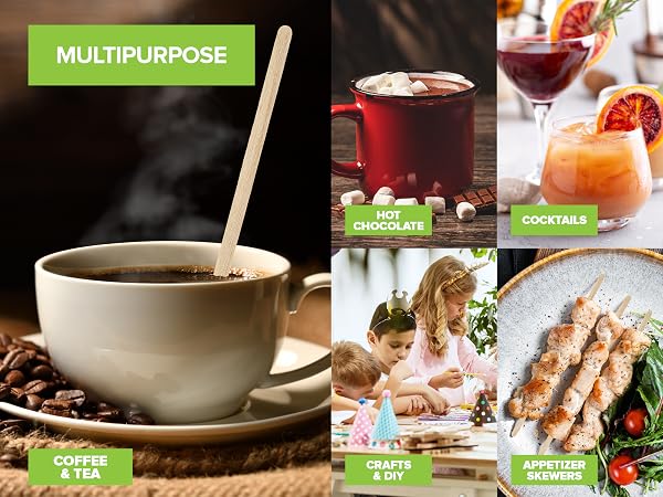 disposable coffee stirrers
