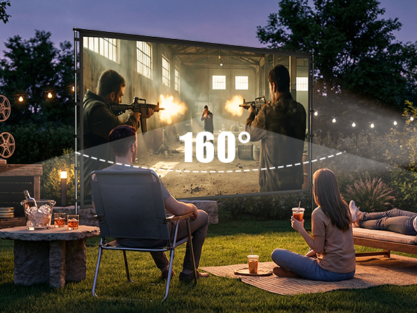 160° Wider Viewing Angle