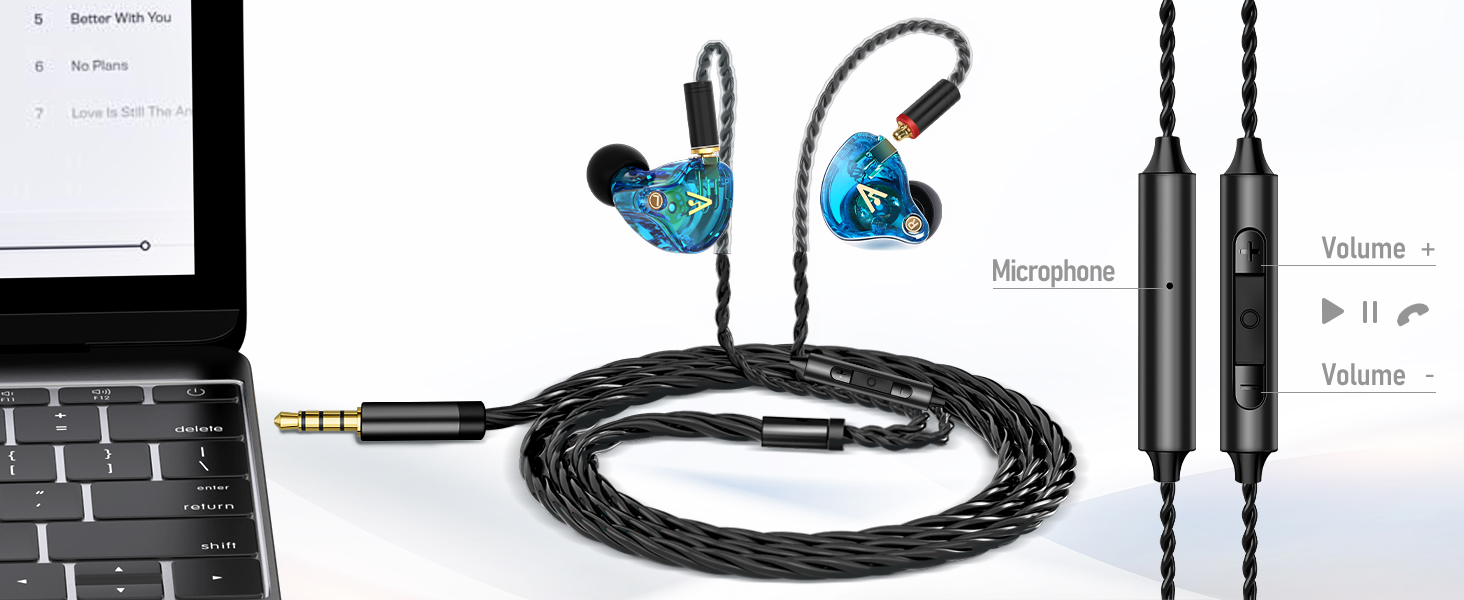 Audiovance VIbes 202 Black_HiFi Wired Earbuds