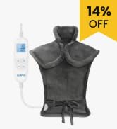 RENPHO Electric Heating Pad - 6 Heat Levels for Neck Shoulder and Back, Birthday Gifts for Women ...